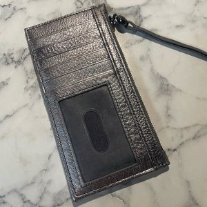 Silver Hobo card holder